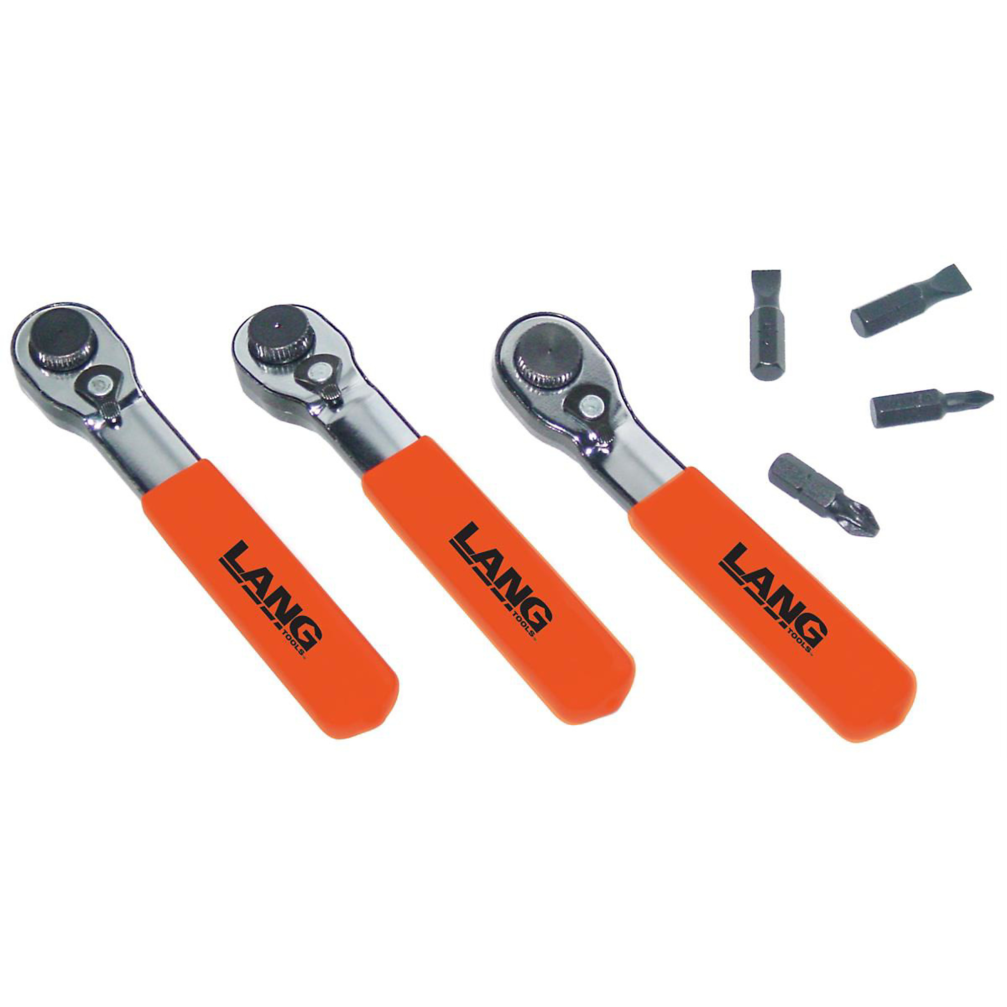 Lang Tools 7-Piece Fine Tooth Ratchet Bit Wrench Set, Model# KAS5220